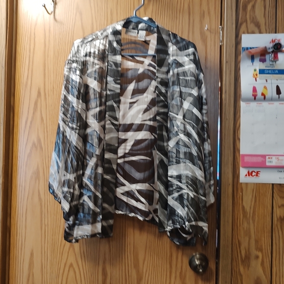 Chico's Tops - Chico's Vest Size 2/3